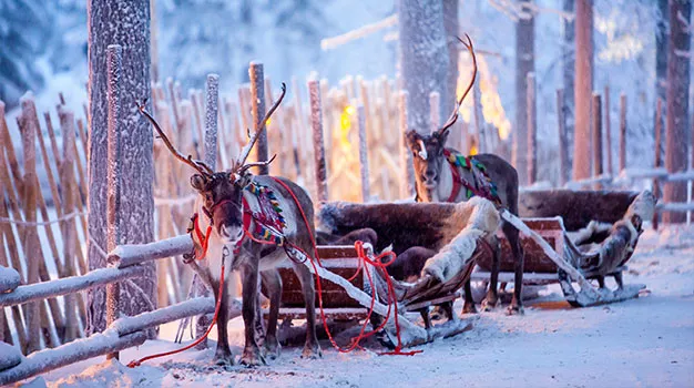 Nejslavnější vánoční vesnička v Rovaniemi